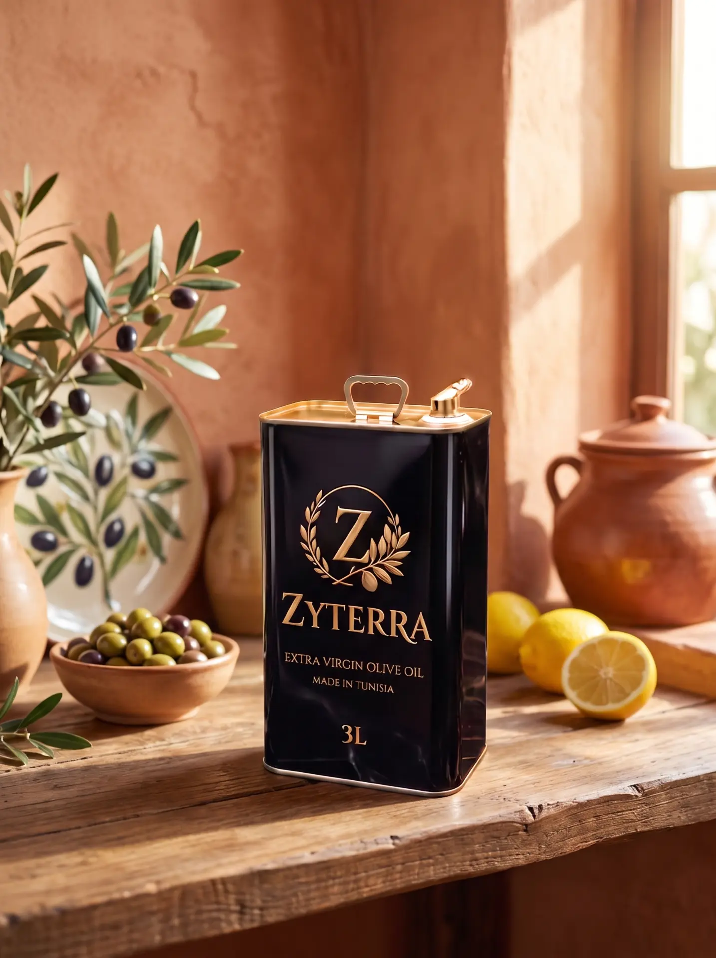 Latta ZYTERRA da 3 litri su marmo